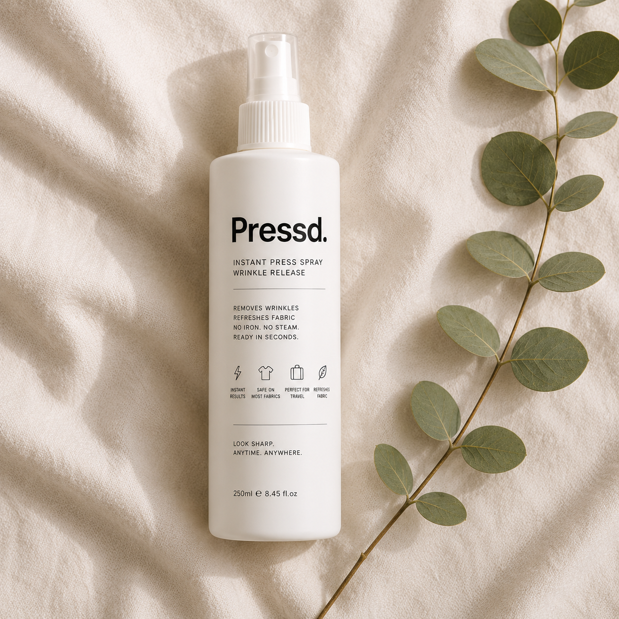 Pressd. Instant Press Spray™